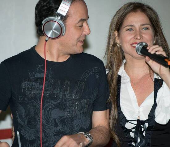 DJ Suzuki e Elaine Fiora