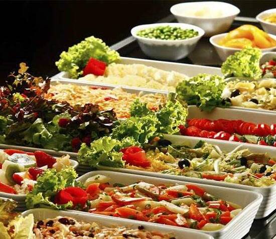 Gregos buffet ponto de saladas