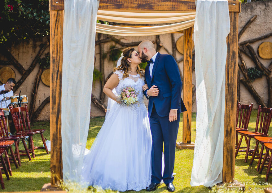 Recanto Zoe Pousada e Eventos: o espaço perfeito em Mairiporã para realizar o seu casamento e viver momentos únicos!