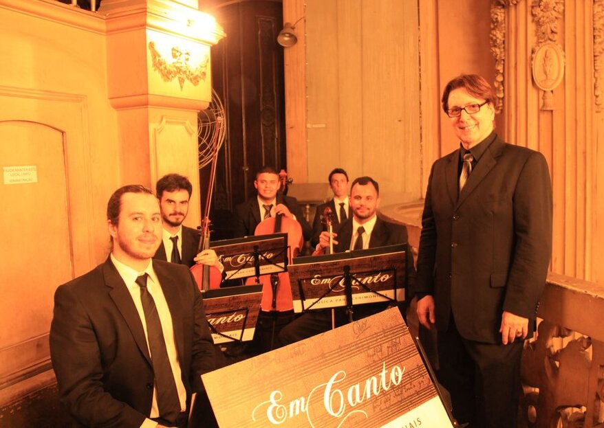 Orquestra EmCanto: A arte de produzir trilhas sonoras personalizadas e emocionantes para tornar os casamentos ainda mais memoráveis!