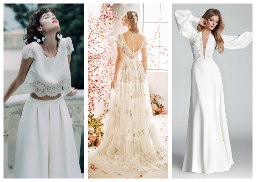 10 tendências em vestidos de noiva 2020 que você não pode perder!