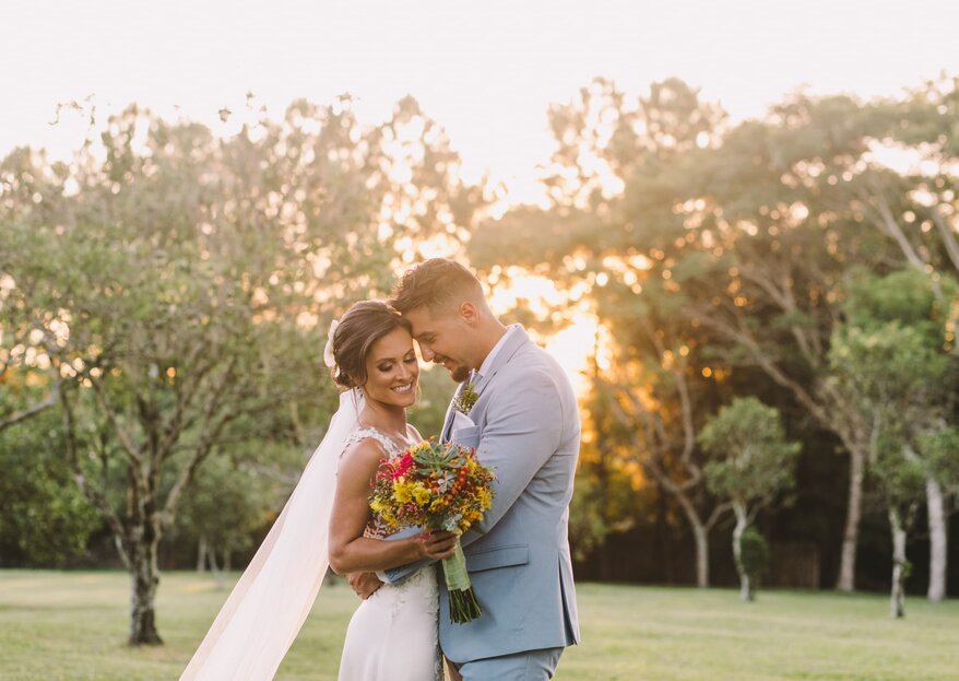 Camila e Rafael: DIY e amor em cada detalhe em casamento no Sul
