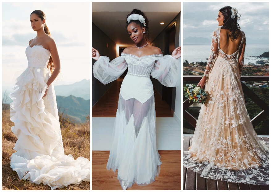 Quanto custa um vestido de noiva no Brasil?