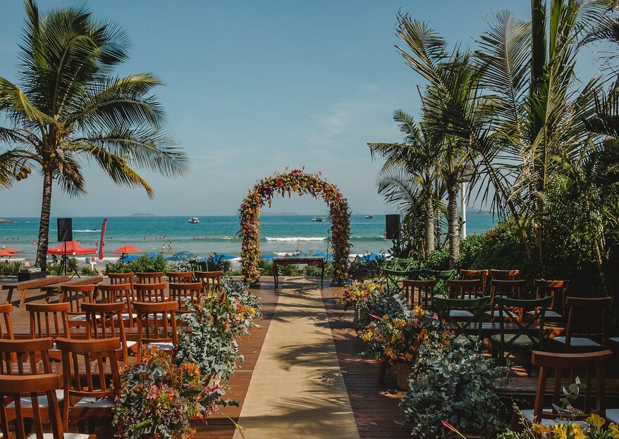 Destination Wedding na praia: as melhores opções para compor uma celebração inesquecível